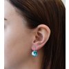25703 1 stribrne nausnice visaci s krystaly swarovski modre kulate 31106 3 light turquoise