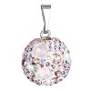 23960 stribrny privesek s krystaly swarovski mix barev kulaty 34081 3 magic rose