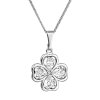 29480 stribrny nahrdelnik s krystaly swarovski ctyrlistek 32085 1 crystal