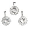 16706 sada sperku s krystaly swarovski nausnice a privesek bile kulate 39107 1