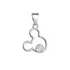 30068 stribrny privesek mys mickey se zirkony 14012 1