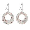 20906 nausnice bizuterie se swarovski krystaly sede kulate 51040 3 light peach