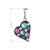 20771 1 privesek bizuterie se swarovski krystaly modre srdce 54027 3 jet mix