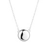 32990 stribrny nahrdelnik leskla placicka se zirkonkem 12116 1 crystal