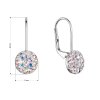 33086 1 stribrne nausnice visaci s krystaly swarovski ab efekt male 31321 2 ab efekt