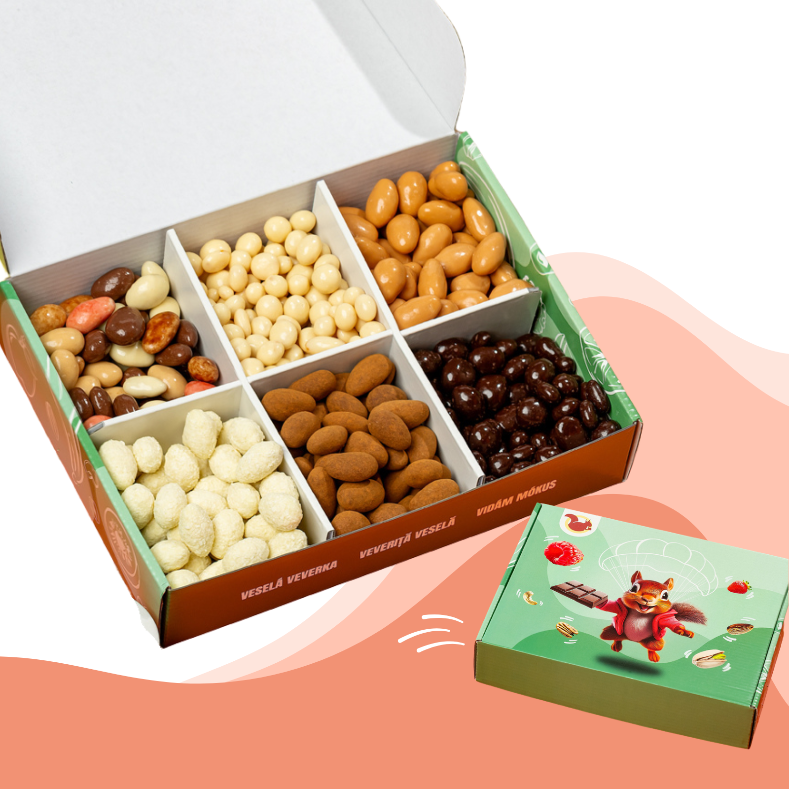 Vidám Mókus Édes box 900 g