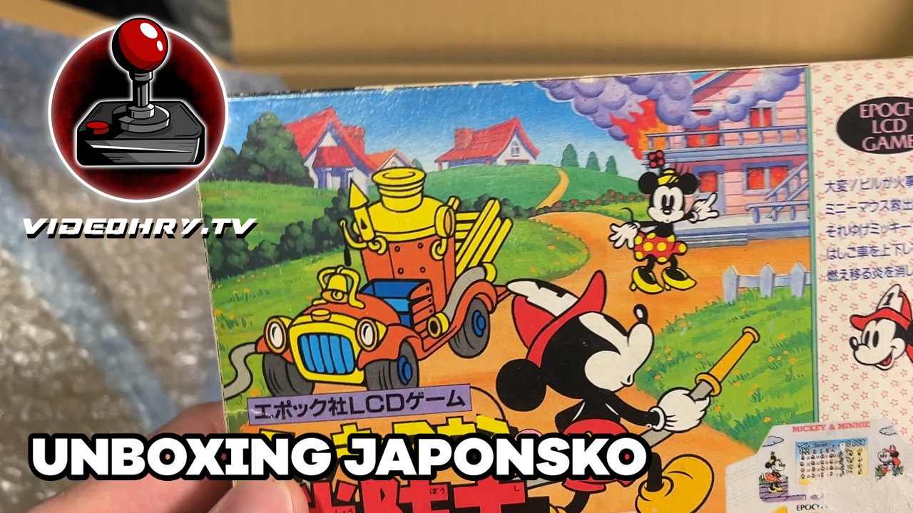 Japonsko Unboxing - Handheldy