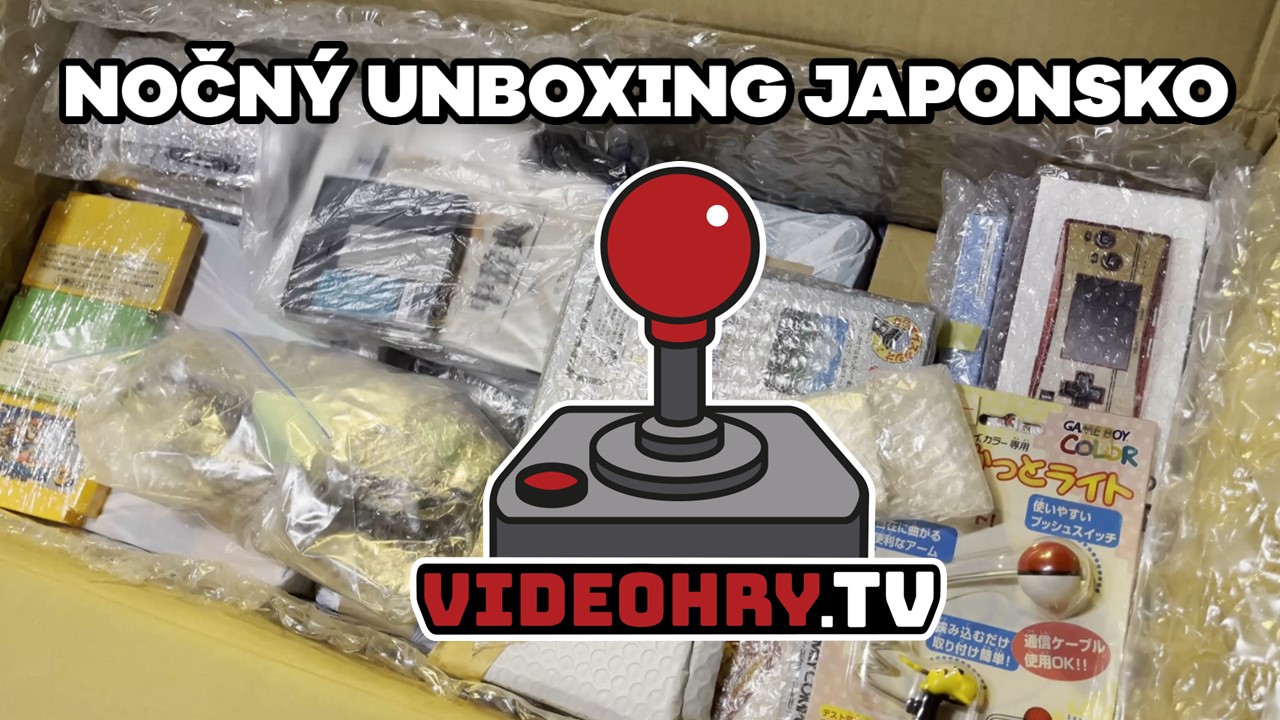 Nočný unboxing Japonsko