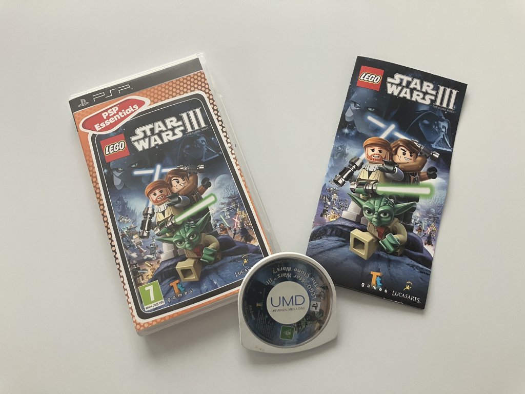 LEGO STAR WARS 3 THE CLONE WARS PSP videohry.tv