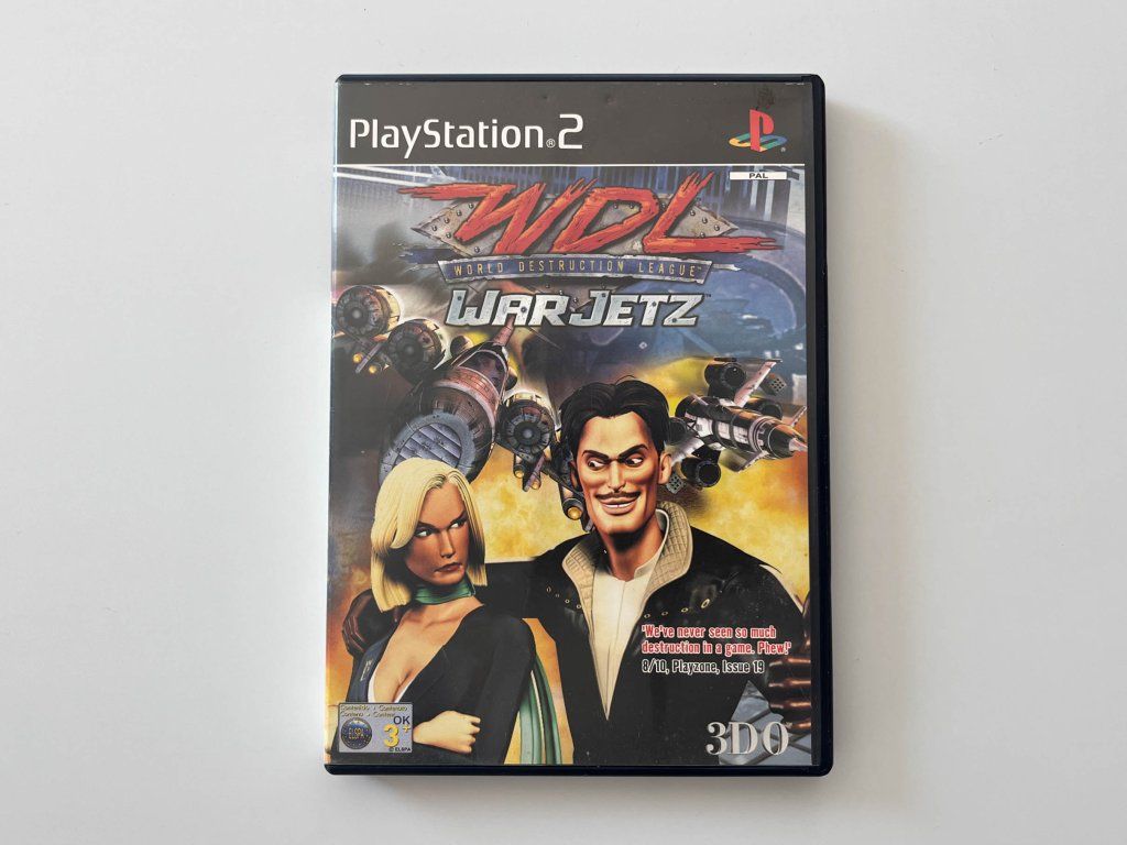 Jeu Playstation 2 War Jetz – Bon état – Jeu De Guerre D’occasion