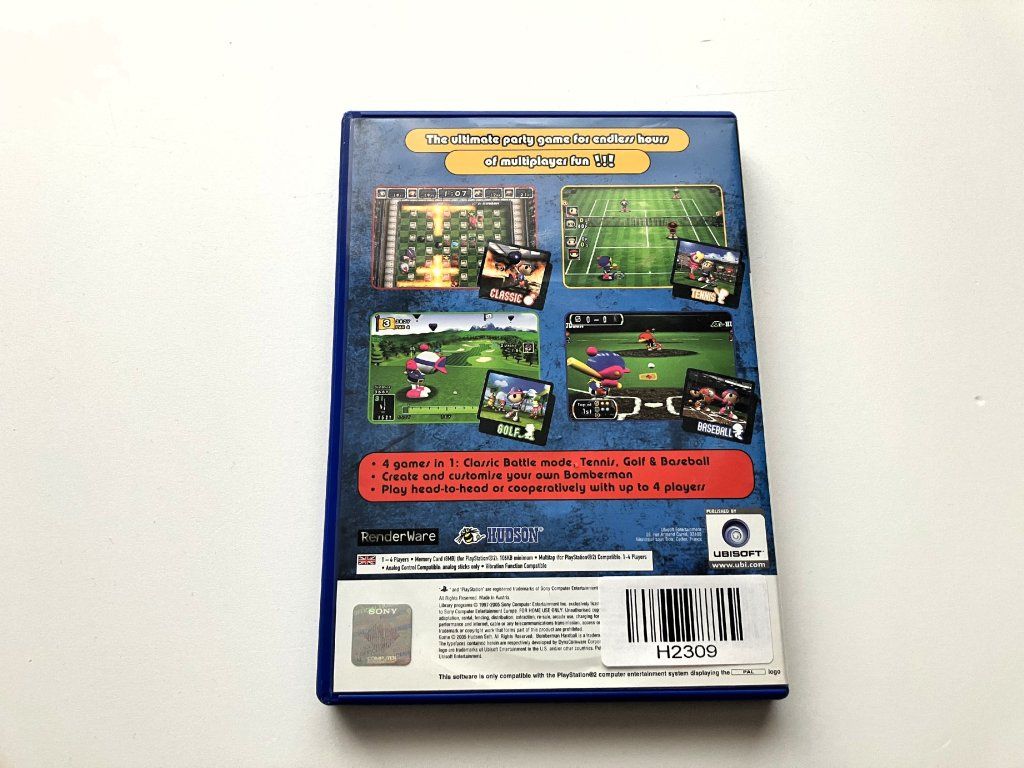 Jeu ps2 bomberman hardball complet tbe - Jeux vidéo
