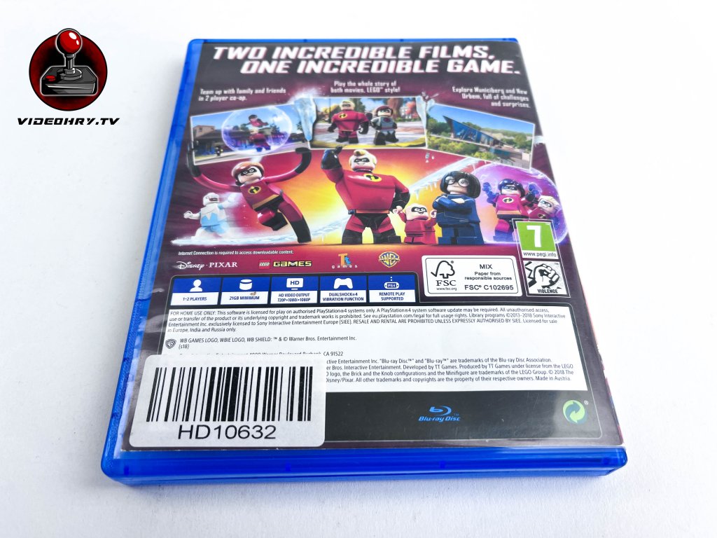 Lego Ps4 Pixar LEGO DISNEY PIXAR THE INCREDIBLES (PS4)