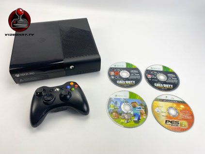XBOX 360 E 500GB + 3 HRY