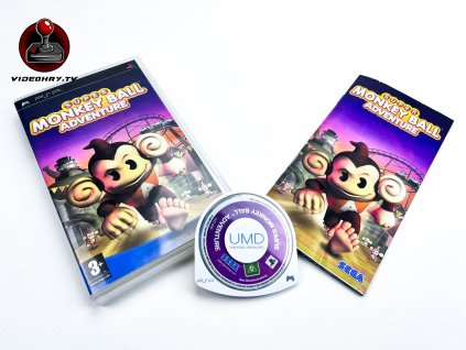 SUPER MONKEY BALL ADVENTURE (PSP)