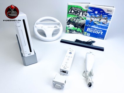 NINTENDO WII MOTIONPLUS + 2 HRY