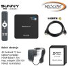 MASCOM SUNNY Android TV12.0 box, 4K HDR, WiFi, BT, ONEPLAY, NETFLIX,..