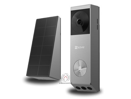 ezviz ep3x pro cs ep3x r100 6e32wpdl pro video zvonek se solarnim panelem i13171