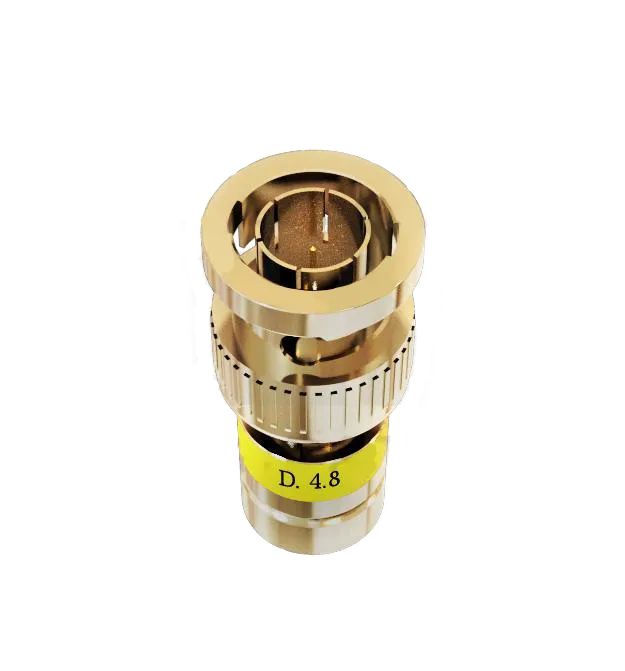 BNCmini – konektor kompresný na kabel MiniKoax RG59, 4,6mm