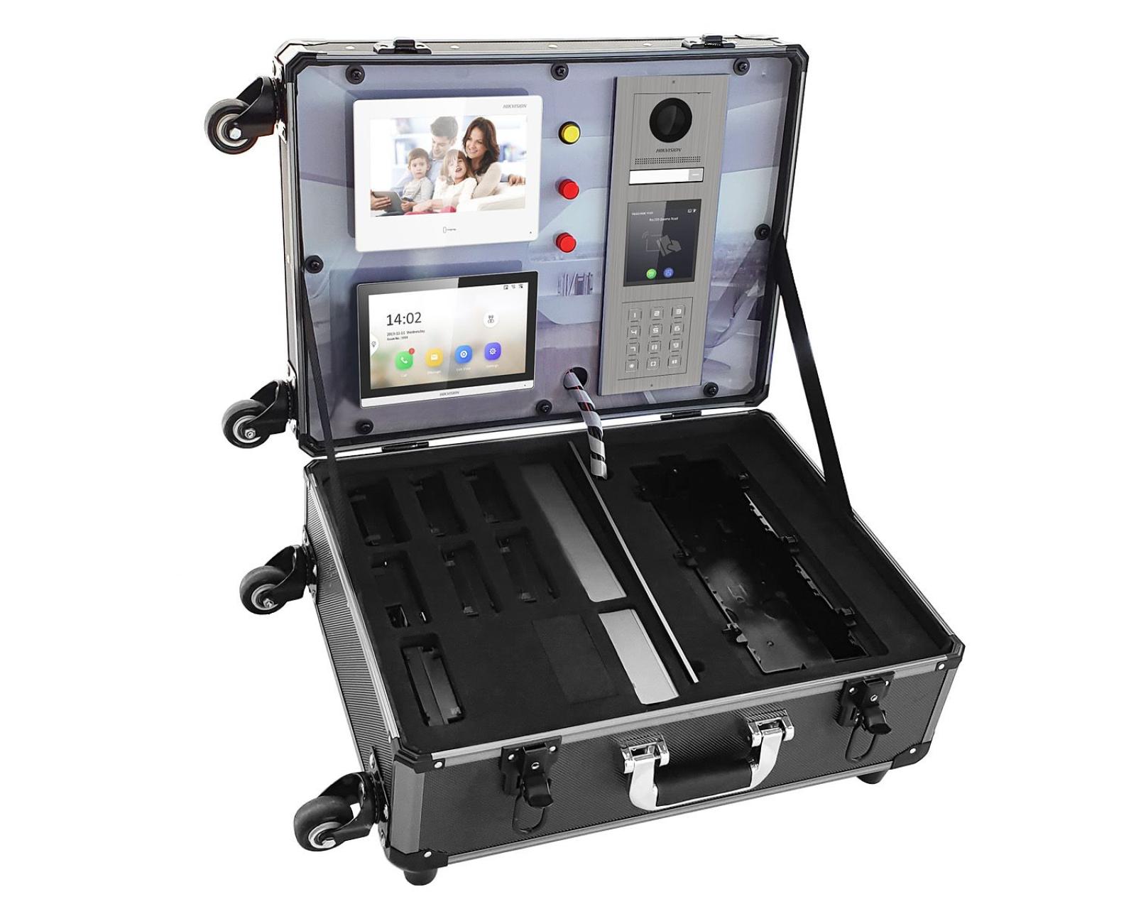Hikvision DS-KA01-ZX-21 – prezentacny kufor IP videotelefony mod.system