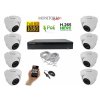 Monitorrs Security IP kamerový set 8 kanálový 2 M.Pix PoE