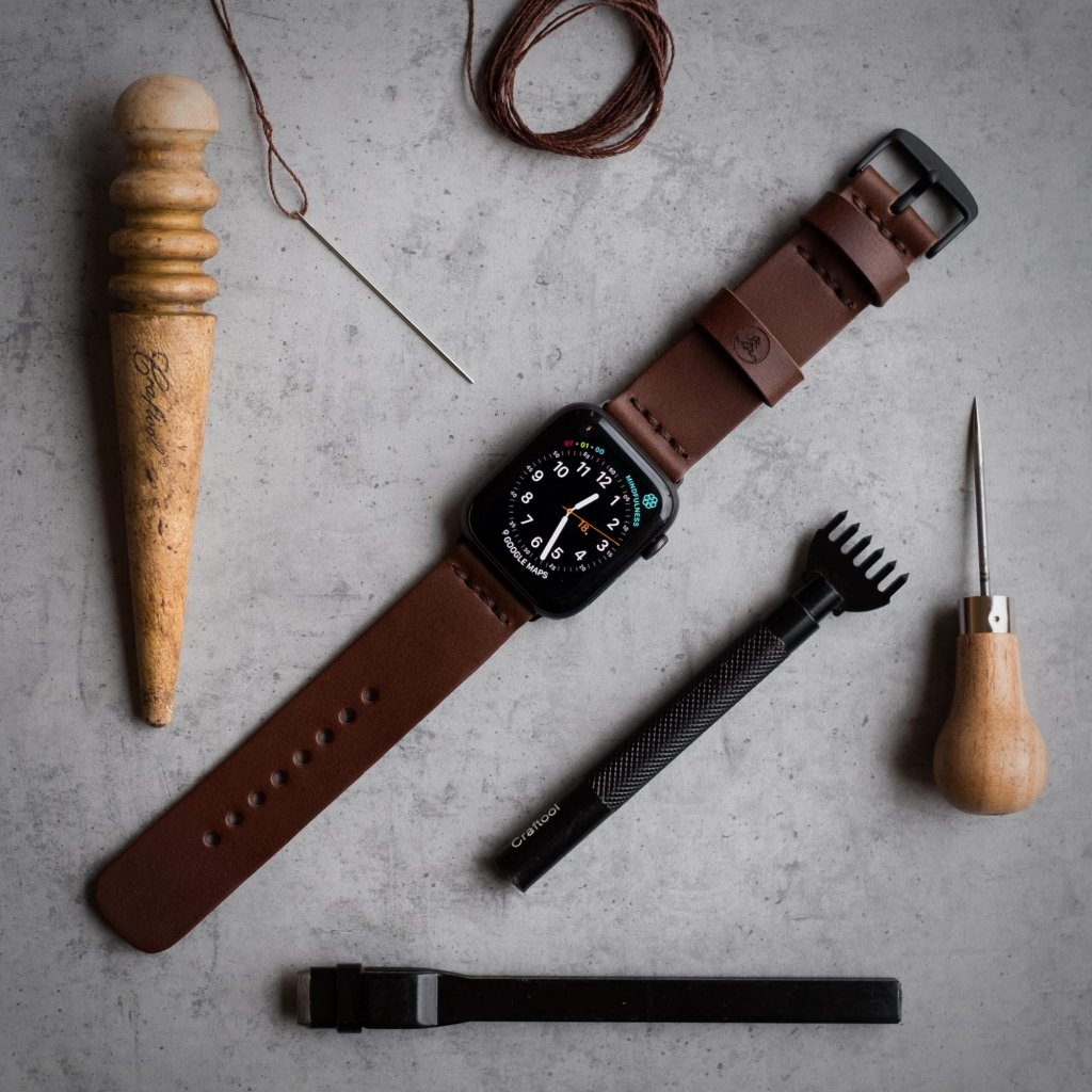 Leather apple watch 3 hotsell