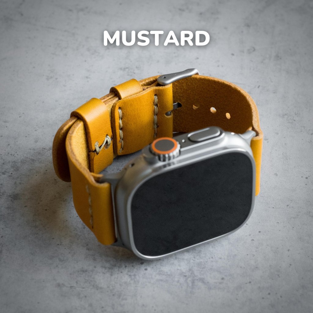 LEATHER APPLE WATCH ULTRA STRAP