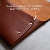 KOŽENÝ OBAL / POUZDRO NA Notebook - HNĚDÝ