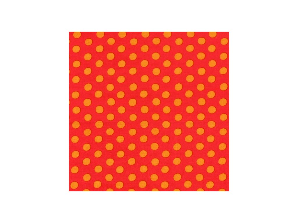 Puntíky červené, Kaffe Fassett