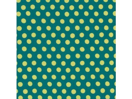 Puntíky modrozelené