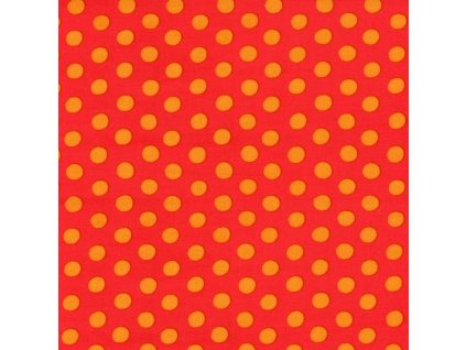 Puntíky červené, Kaffe Fassett