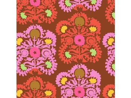 voál, Amy Butler, Dream Weaver, Gypsy Embroidery in Coral