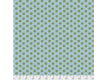 metráž puntíkovaná bodkovaná Kaffe Fassett Spots zelená americká látka designová metráž prodej VierMa.cz PWGP070.SAGE