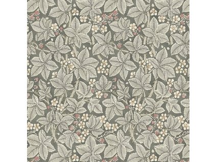 PWWM056.CHARCOAL metráž návrhář William Morris americká designová látka prodej VierMa.cz