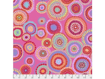metráž designová látka návrhář Kaffe Fassett americké plátno prodej VierMa PWGP176.PINK