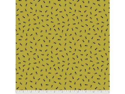 PWRH022.GREEN metráž na patchwork i běžné šití prodej látek VierMa.cz luxusní látka bavlněné plátno mravenci