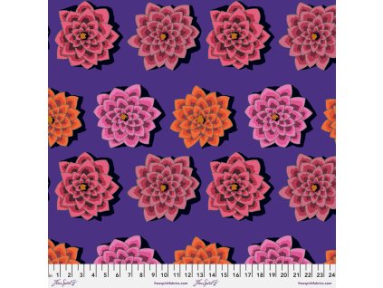 PWGP187.PURPLE metráž látka bavlněné plátno na patchwork šití sukně šaty od Kaffe Fassett pro Free Spirit Fabric
