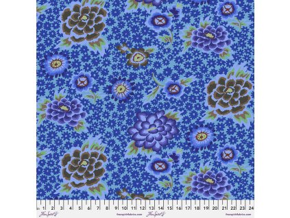 PWGP186.BLUE metráž od Kaffe Fassett Collective látka na patchwork i běžné šití luxusní bavlněné plátno