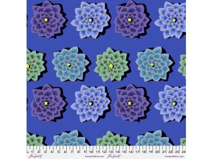 PWGP187.BLUE metráž látka bavlněné plátno na patchwork šití sukně šaty od Kaffe Fassett pro Free Spirit Fabric