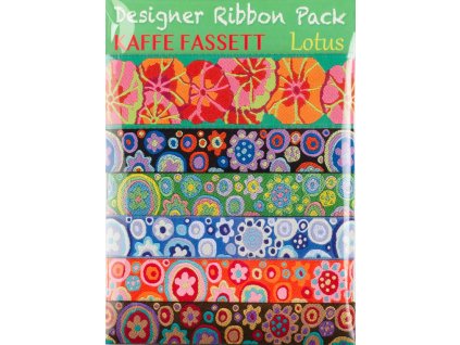 Balíček stuh Lotus Kaffe Fassett