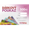 Dárkový poukaz v hodnotě 500 Kč