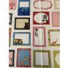 Bavlněný panel Štítky na patchwork | Kennard & Kennard