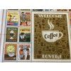 Bavlněný panel Coffee Time | RBD Designers