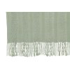 zeleny bavlneny pled s oky knitti 143195cm 33439+