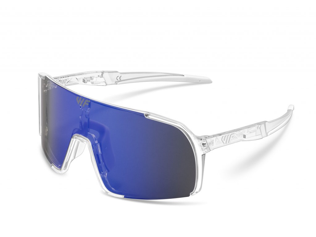 Transparent Gray Narrow Acetate Round Polarized Sunglasses with Gray Non-Rx  TAC Sun Lenses - 1472