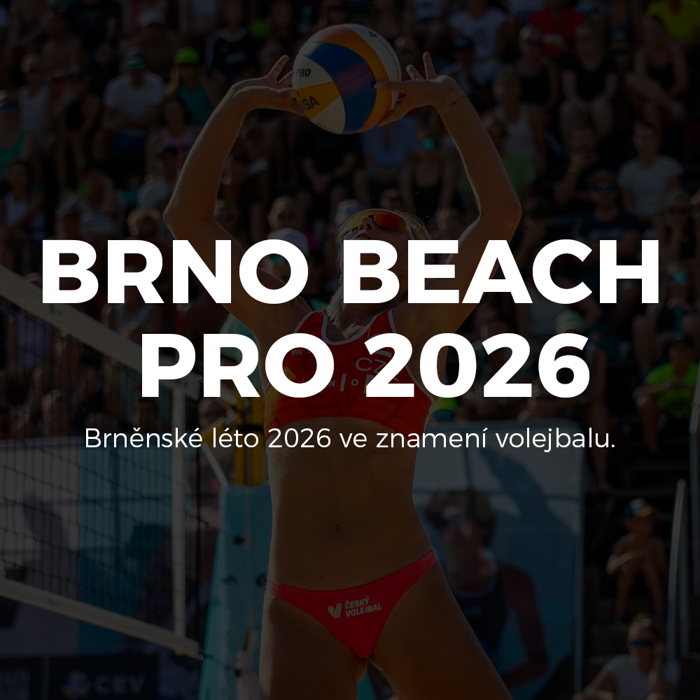 Na pláži v Brně? Brno Beach Pro!