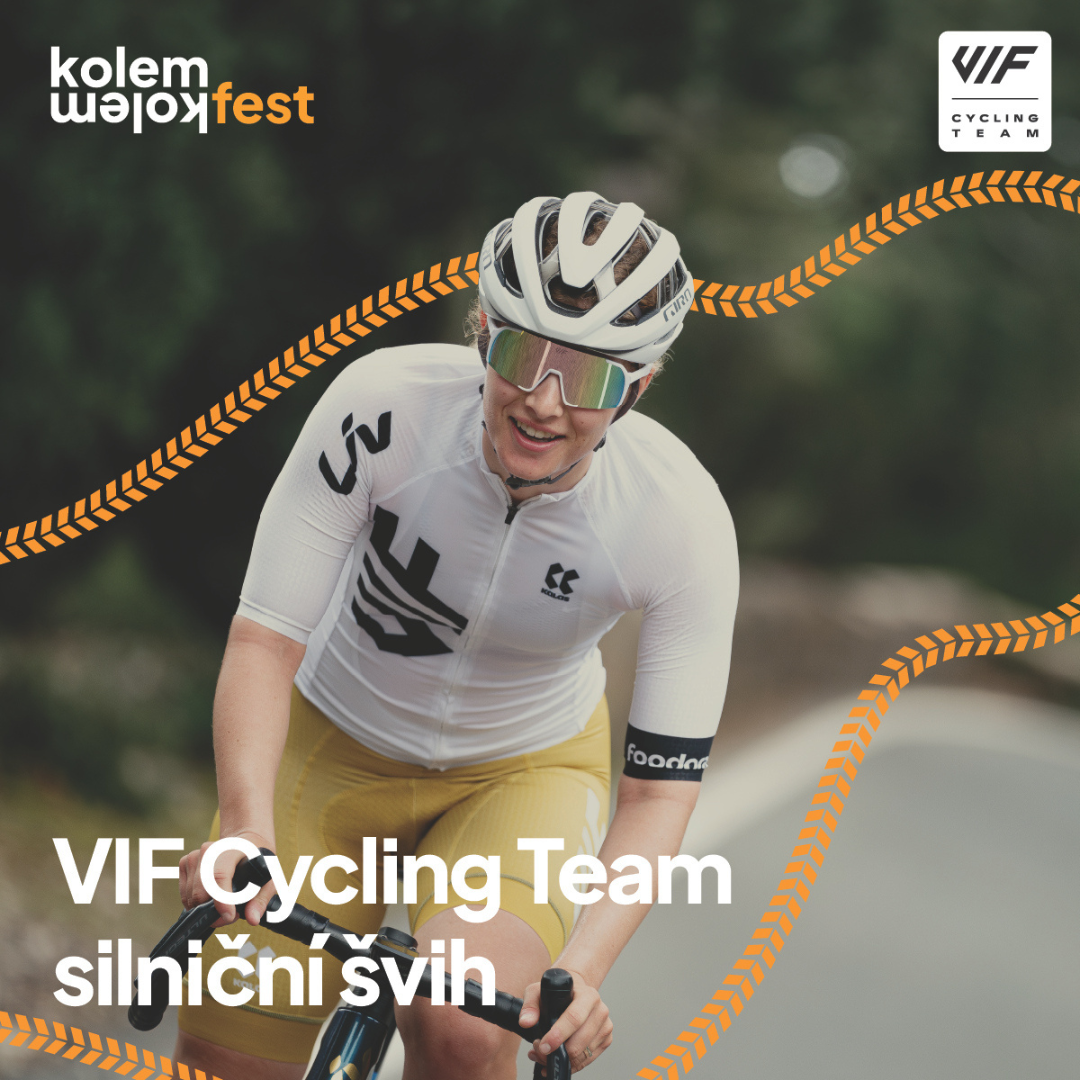 Víkend plný cyklistiky na Kolem Kolem Fest s VIF a VIF Cycling Team