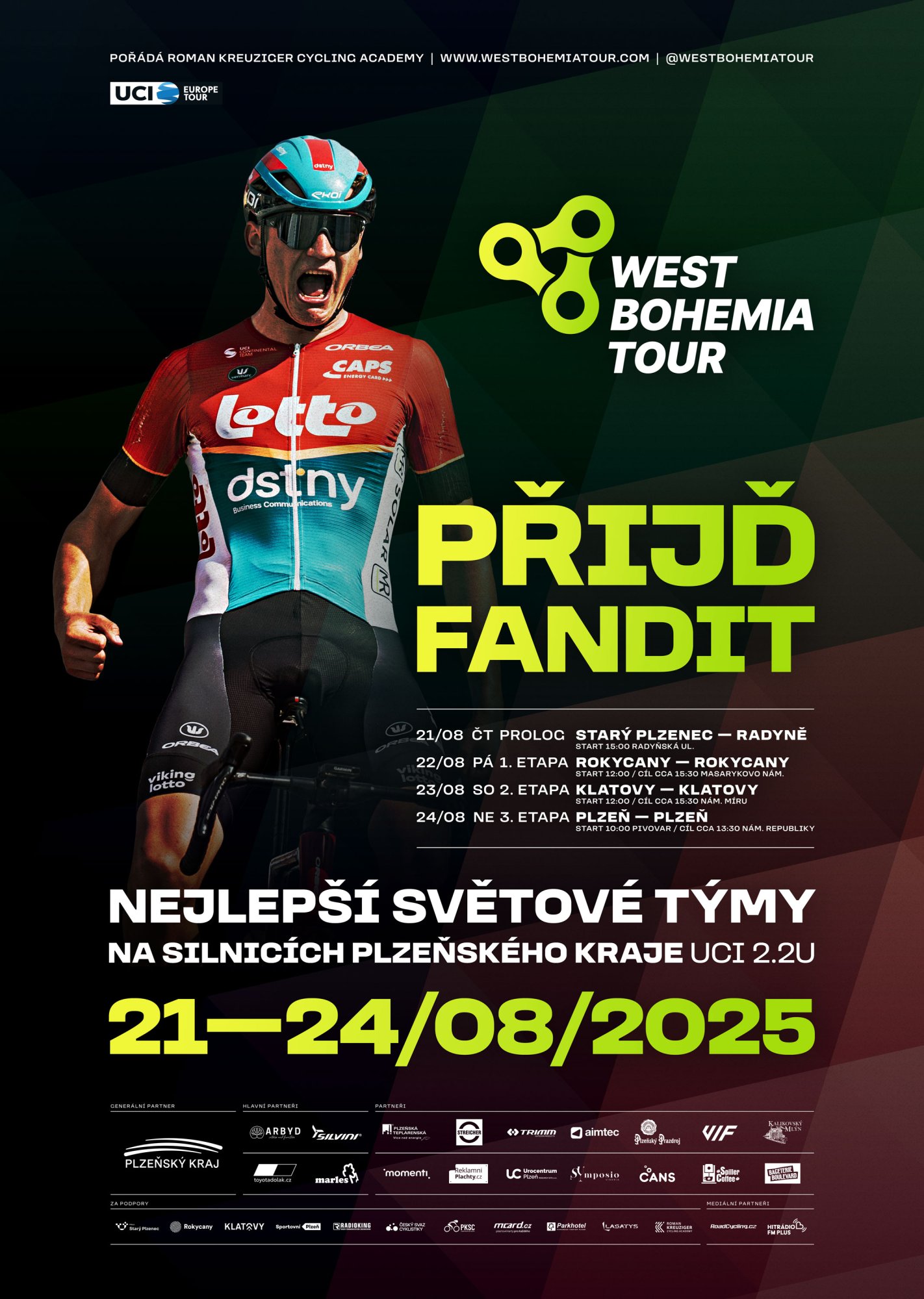 VIF je hrdým partnerem West Bohemia Tour