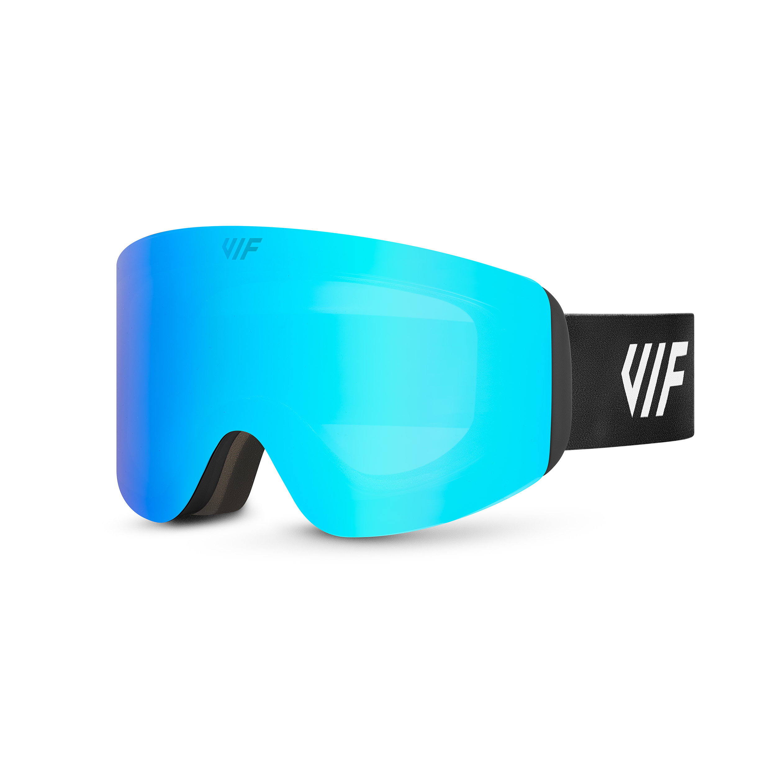 Lyžařské a snowboardové brýle VIF SKI & SNB Black x Ice Blue