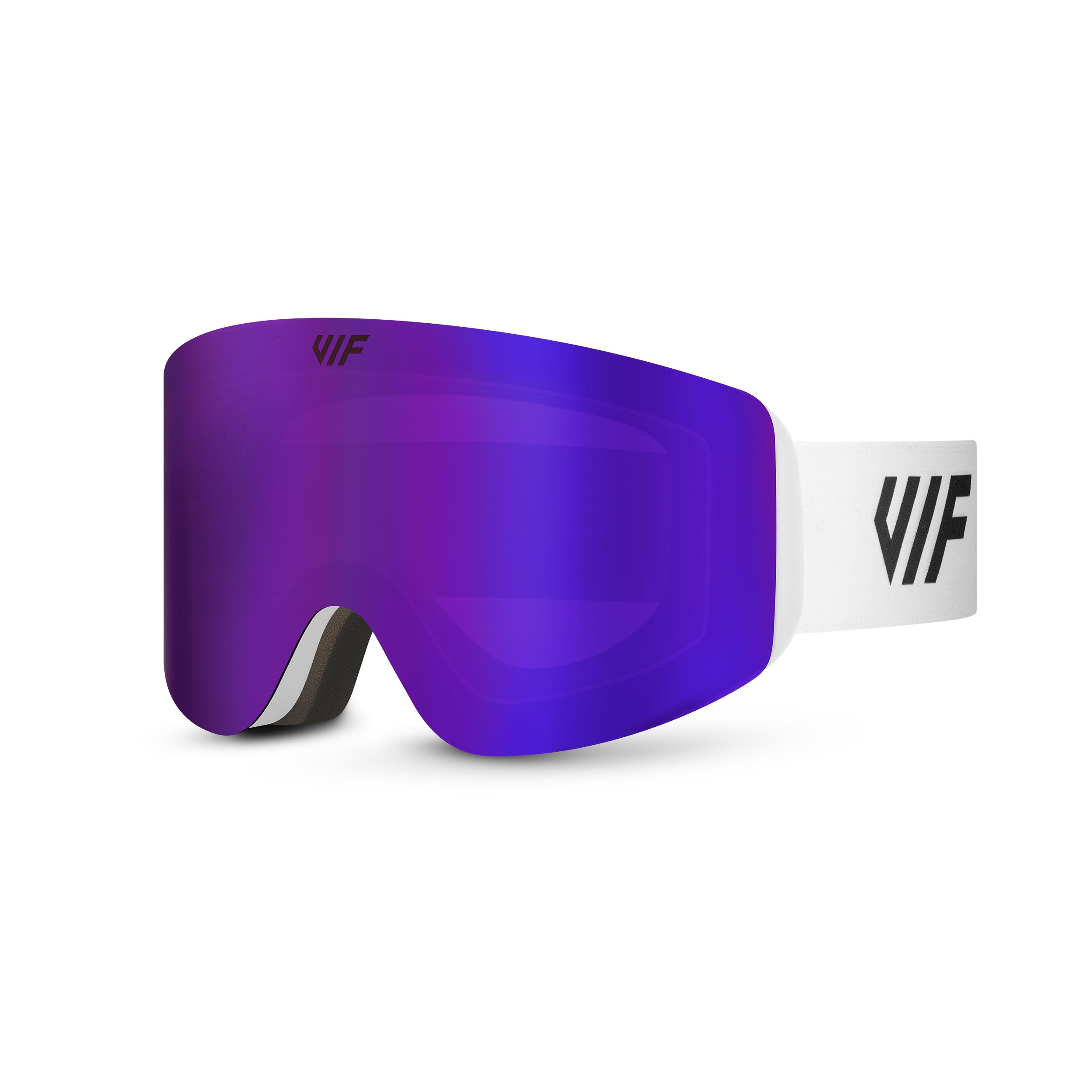 Lyžařské a snowboardové brýle VIF SKI & SNB White x Purple