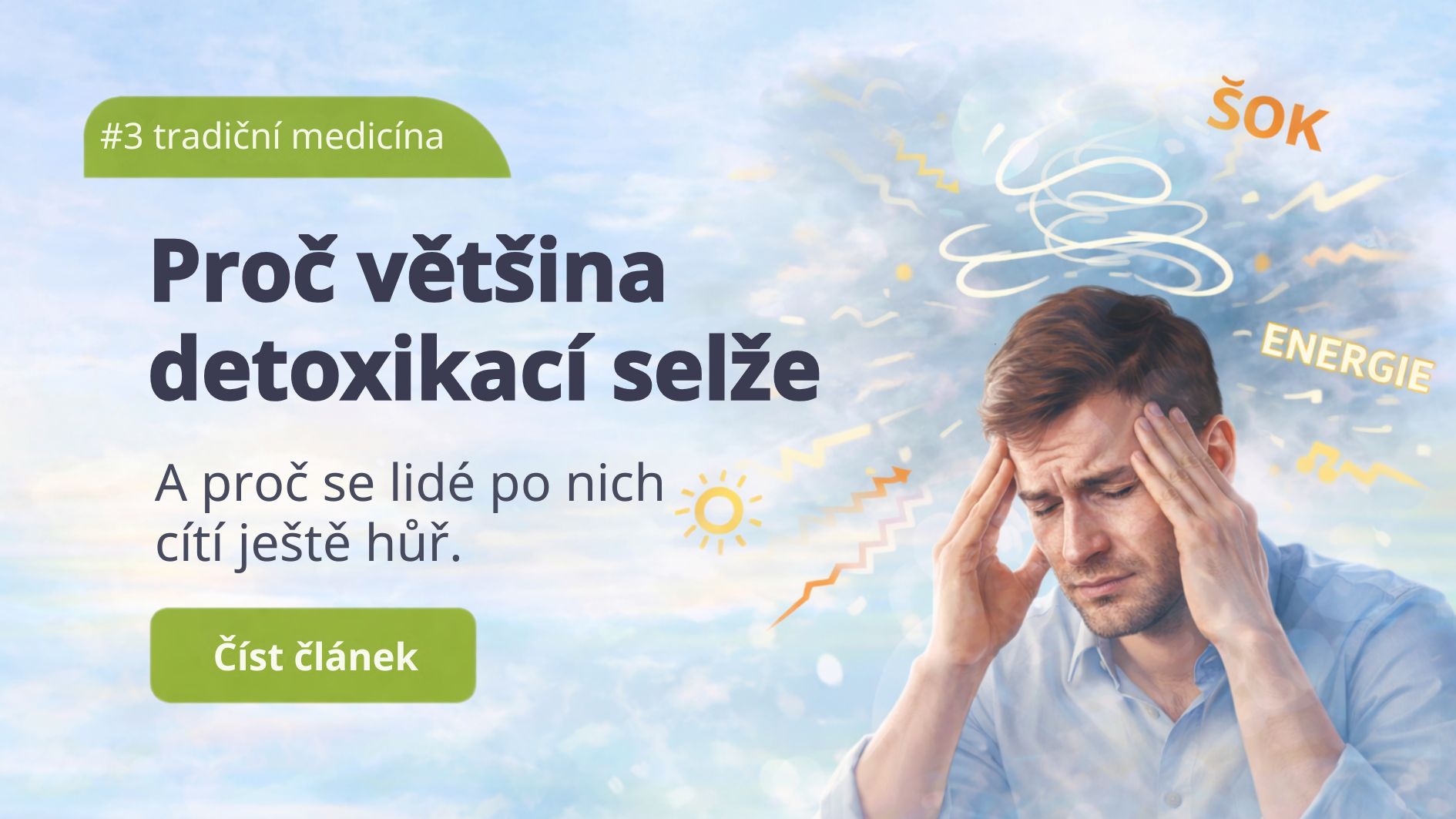 Proč většina detoxikací selže – a proč se lidé po nich cítí ještě hůř
